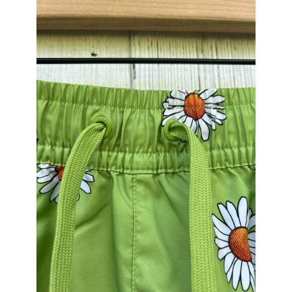 Nike Mens SPE+ AOP Flow Short DP Floral Vivid Green White Drawstring Size M - Picture 5 of 9